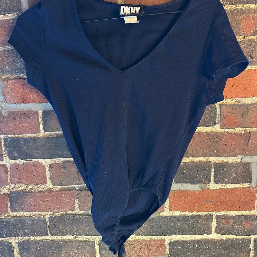 DKNY Women's Deep Blue Bodysuit